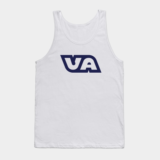 Virginia Thick Lines Tank Top by sombreroinc